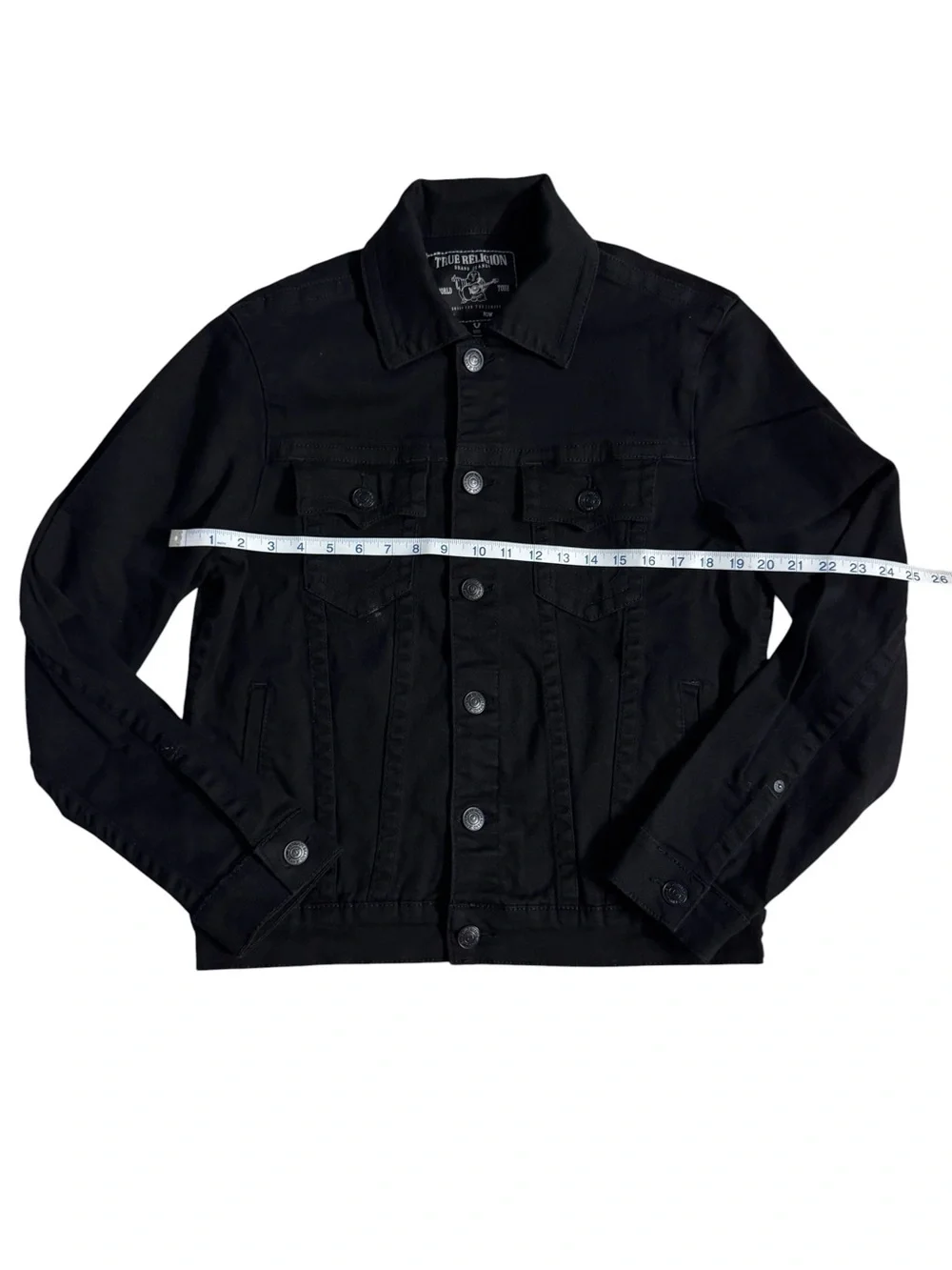True Religion Black Denim Jacket